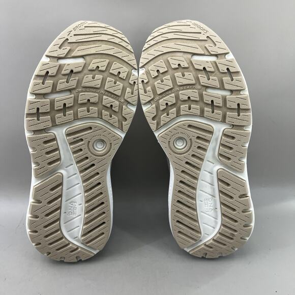 Brooks Ariel GTS 23 Running Shoes Women Size 9.5 B Beige Comfort Cushion Sneaker - Picture 7 of 8